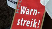 Weitere Warnstreiks in Ostthüringen 