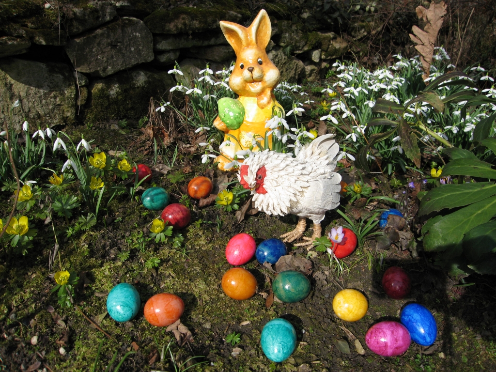 Wieder Ostereiersuche in Winzerla