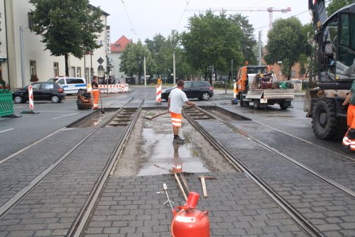 Verkehrsbeschränkung am östlichen Löbdergraben