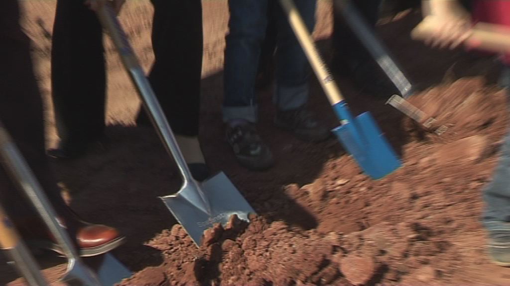 Spatenstich auf ehemaligem Zwätzener Baracken-Areal 