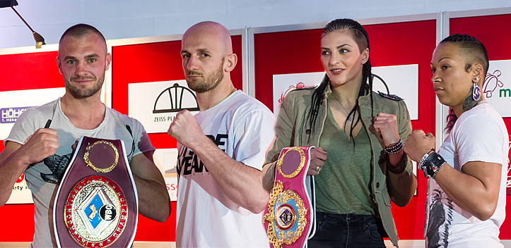 Boxshowdown in der Sparkassen-Arena