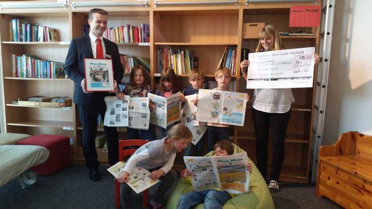 Sparkasse übernimmt Abo für Kinderzeitung 