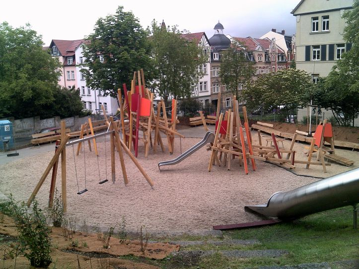 Spielplatz am Kritzegraben neu gestaltet 