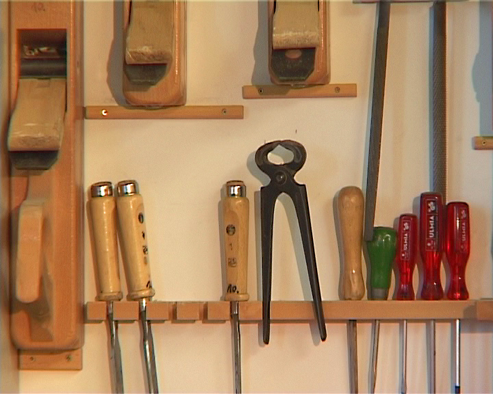 Drechselkurs auf mittelalterlicher Wippbank