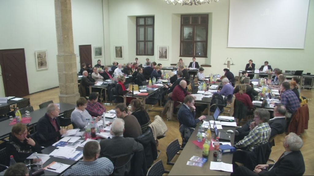 Stadtratssitzung am Mittwoch