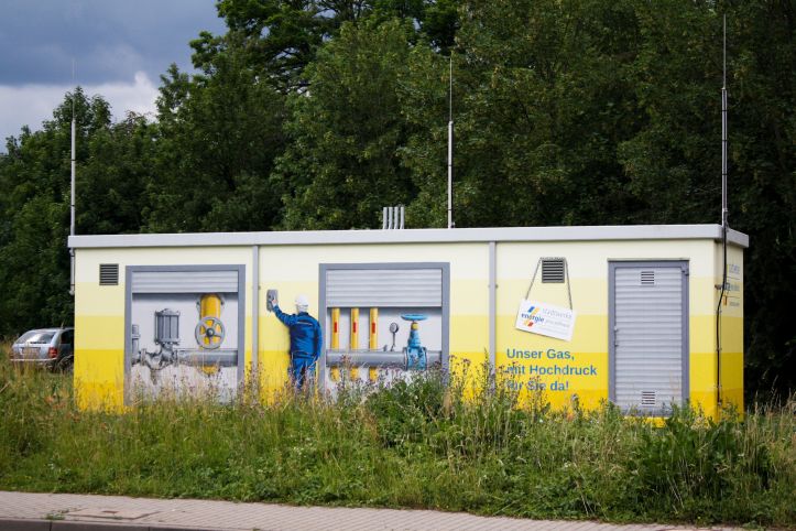 Gas-Übernahmestation präsentiert ihr „Innenleben“