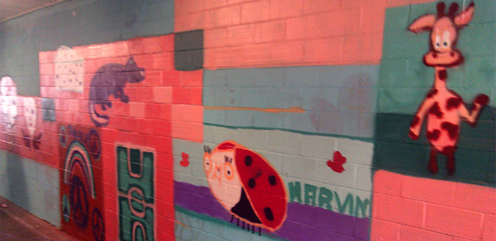 Unterführung in Lobeda umgestaltet