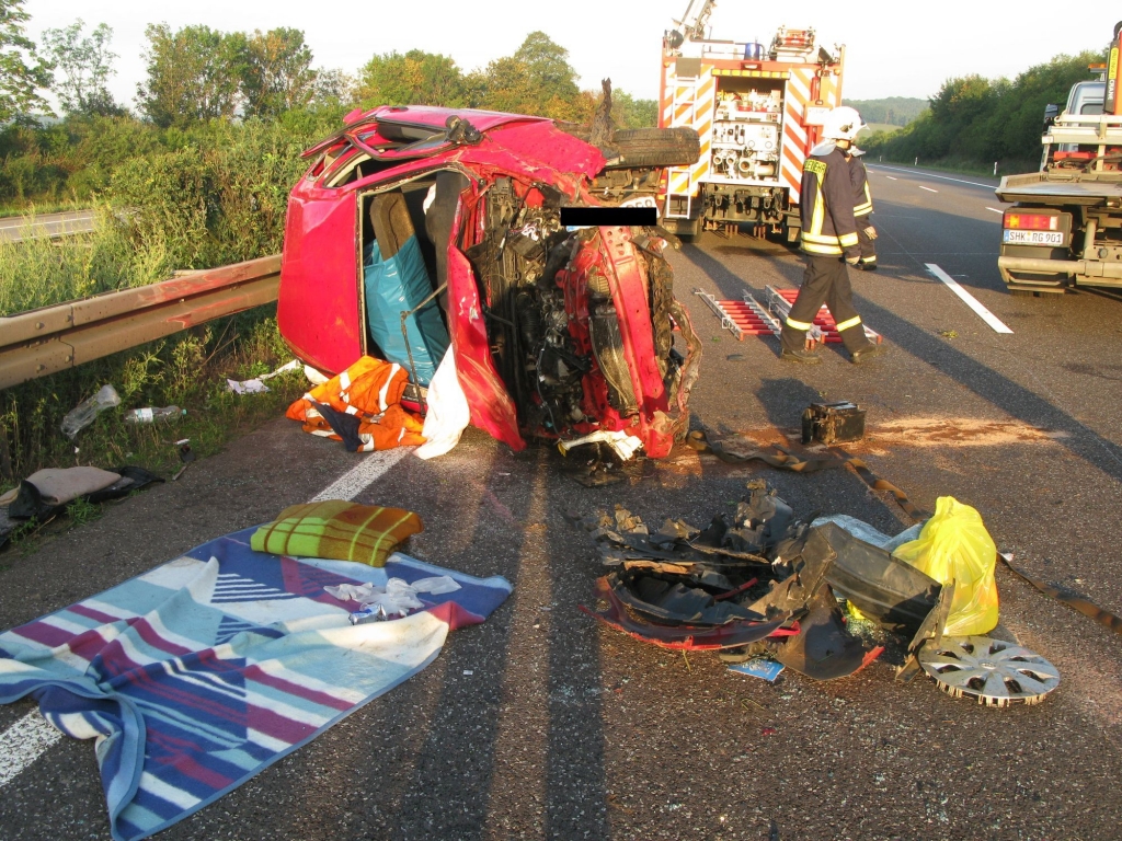 Bei Unfall schwer verletzt   