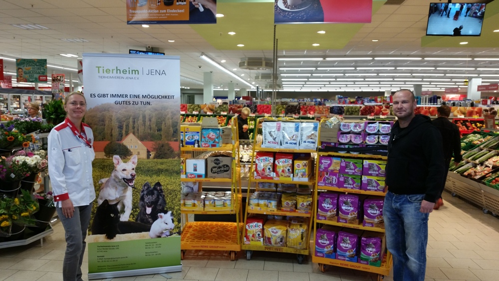 Tierheim Jena erhielt Futterspenden