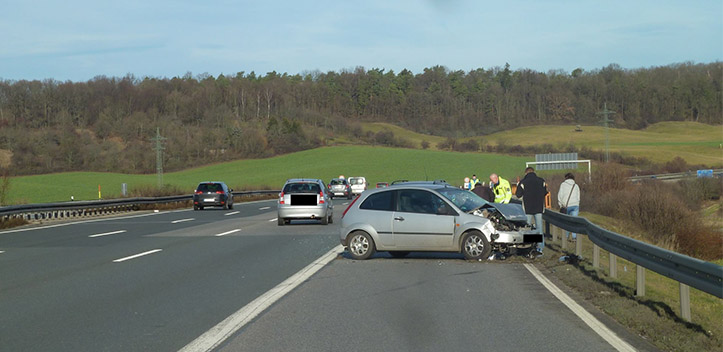 Unfall auf A 9