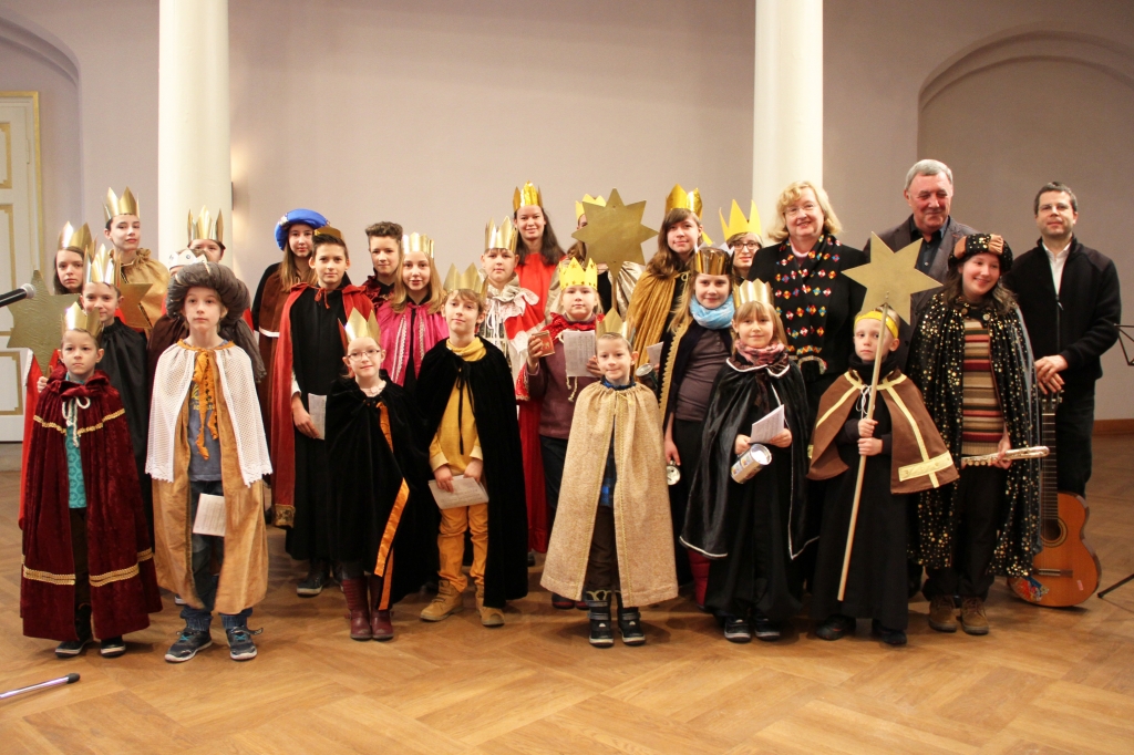 Sternsinger im Geraer Rathaus
