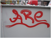 Sprayer auf frischer Tat gefasst   