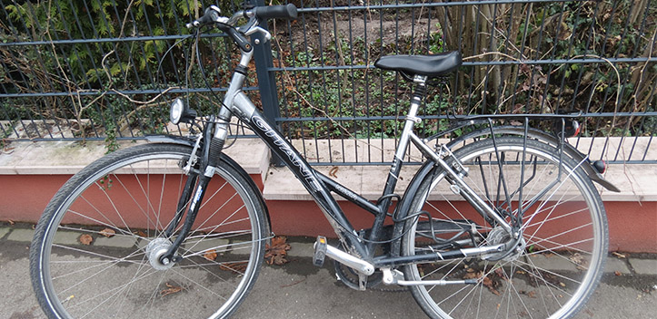 Wem gehört das Fahrrad?