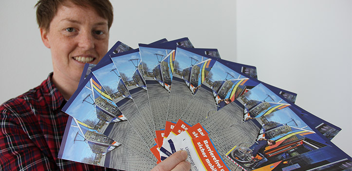 Neuauflage des Faltblattes „Barriefrei unterwegs“ ab sofort erhältlich