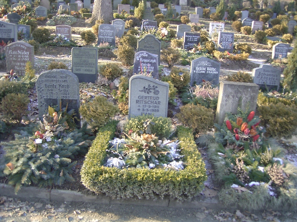 Mustergrabanlage Ostfriedhof wird vorgestellt