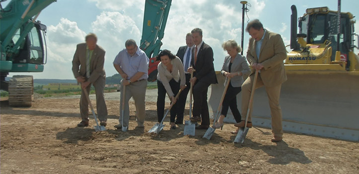 Spatenstich für Ortsumgehung Rothenstein