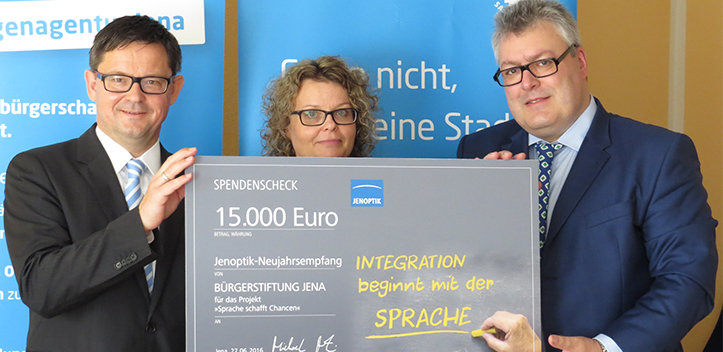 15 000 Euro für die Bürgerstiftung Jena