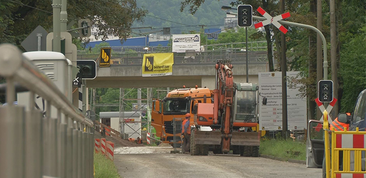 Freigabe der Kahlaischen Straße verzögert sich erneut
