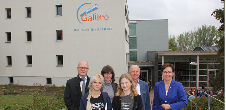 Neues Logo für Galileo-Schule