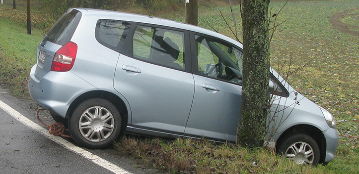 Zu schnell unterwegs