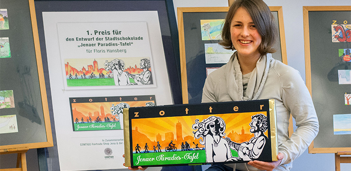 Jena hat eine eigene Stadtschokolade