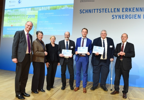 Stadt Jena gewinnt beim Bundeswettbewerb „Klimaaktive Kommune 2016“ 