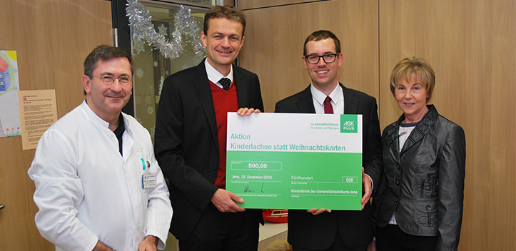 Spende und Geschenke für die Kinderklinik