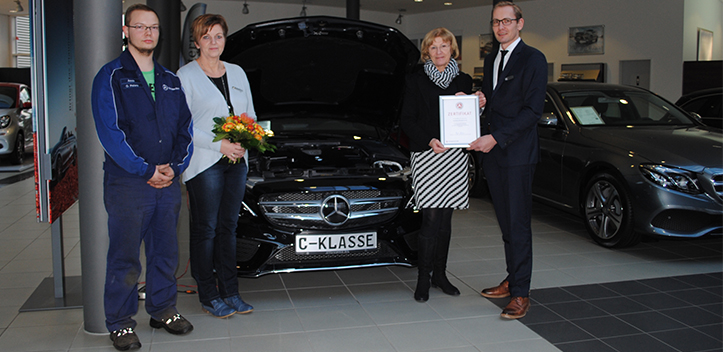 Auto-Scholz AVS für Nachwuchsförderung ausgezeichnet