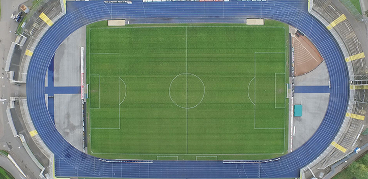 Rasenheizung im Jenaer Stadion wird eingeschaltet