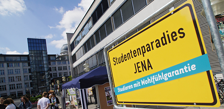 Studentenparadies-Internetseite im neuen Look