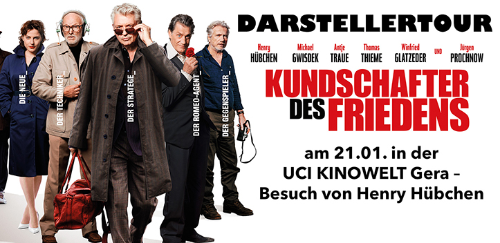 Henry Hübchen zur Filmpremiere auch im Geraer METROPOL zu Gast