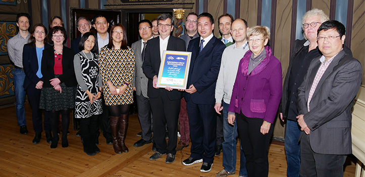 Chinesische Delegation in Jena zu Gast