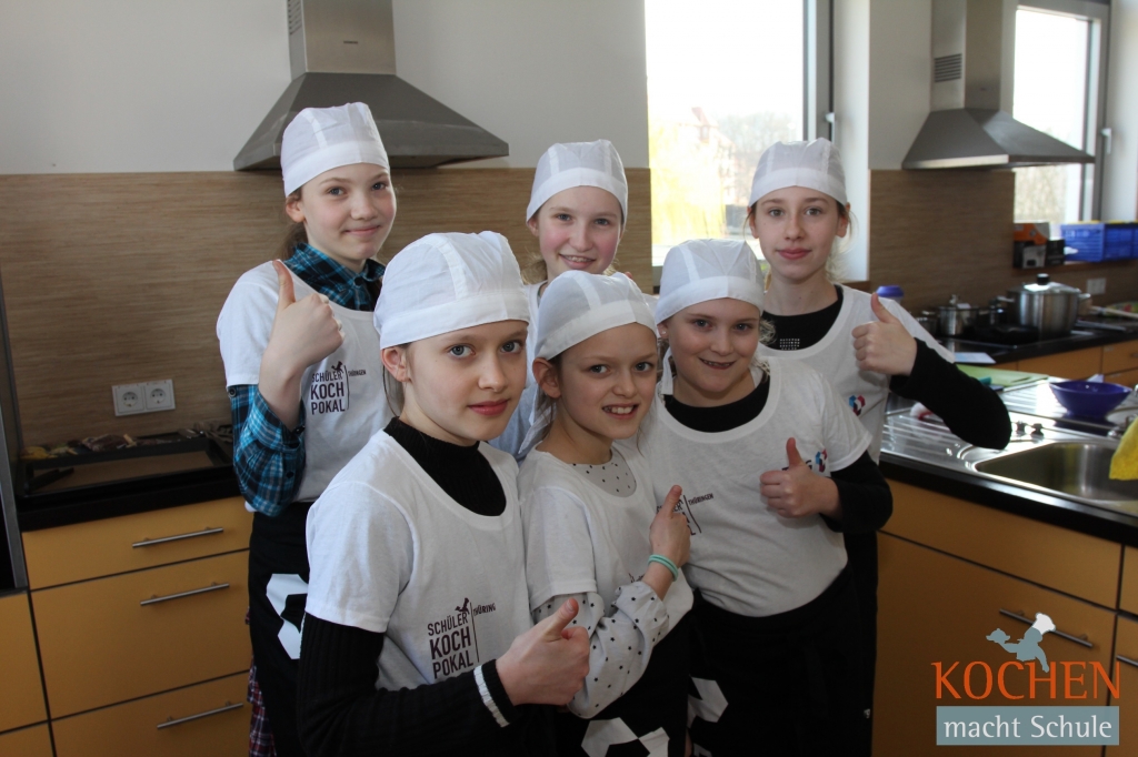 Mädchenkochteam der LEONARDO-Schule Jena erfolgreich