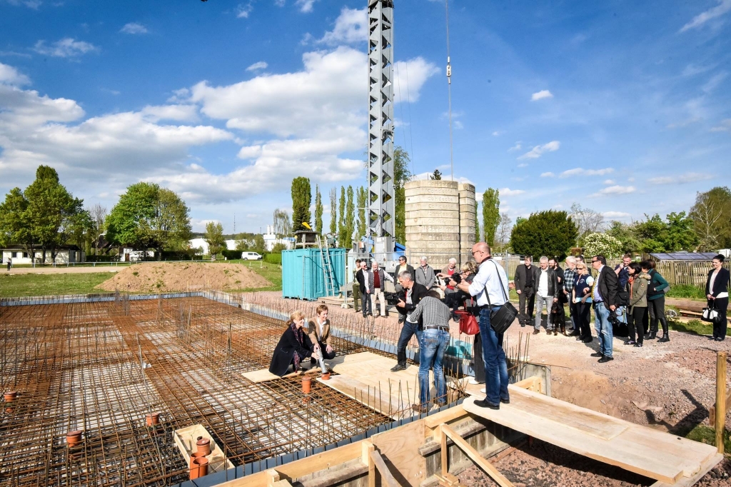Grundstein gelegt für Reitvereinshaus in Gera