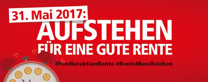 Bundesweiter DGB-Aktionstag am 31. Mai