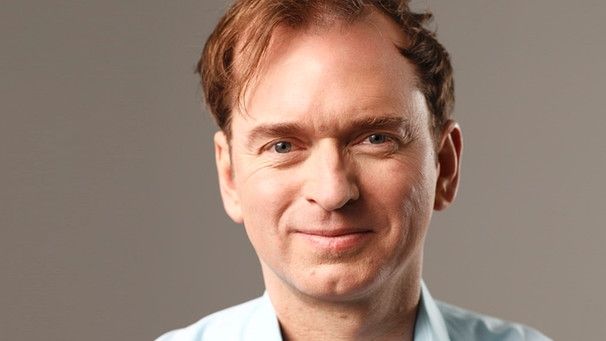 Kabarettist Christian Springer auf dem Fuchsturm 