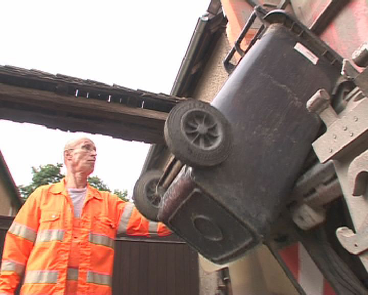 Verschiebung der Abfallentsorgung 