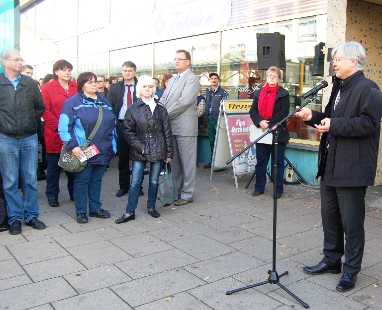 Gera protestiert gegen Kürzungspläne