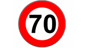 Tempo 70 auf Siemensstraße   