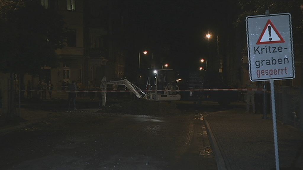 Wasserrohrbruch im Damenviertel - große Teile Jenas ohne Wasser