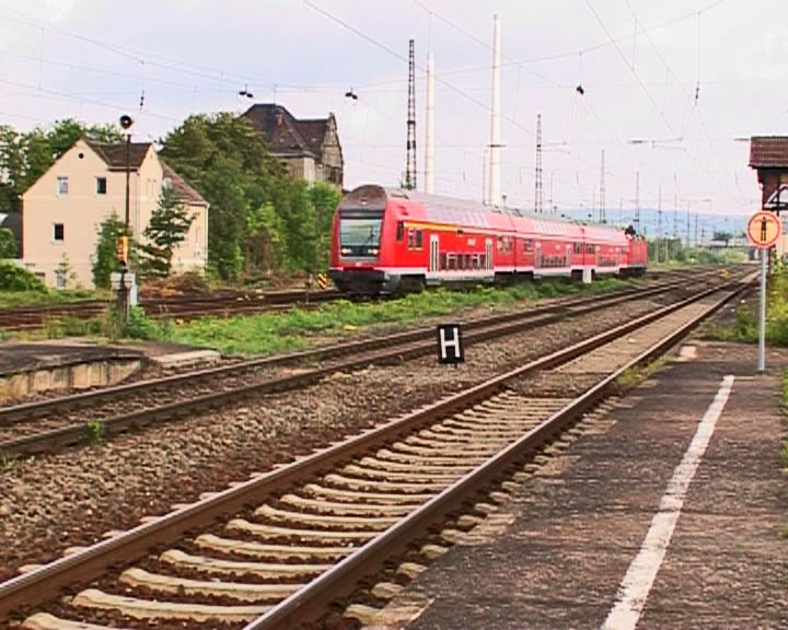 Gleiserneuerung zwischen Wünschendorf und Berga Jena TV