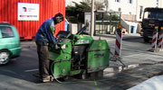 Bauarbeiten im Stadtgebiet