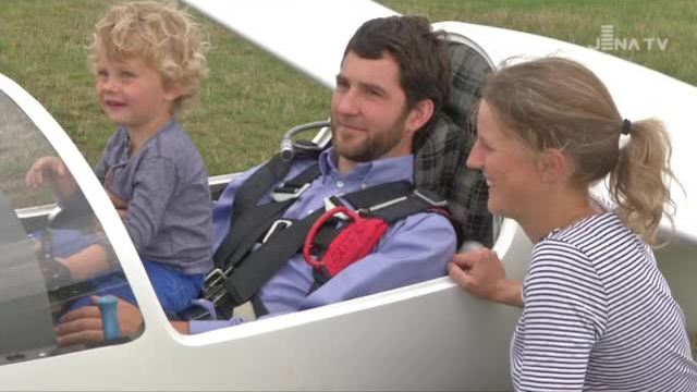 Weltmeister im Segelflug: Der Jenaer Jan Rothhardt kehrte nach Schöngleina zurück