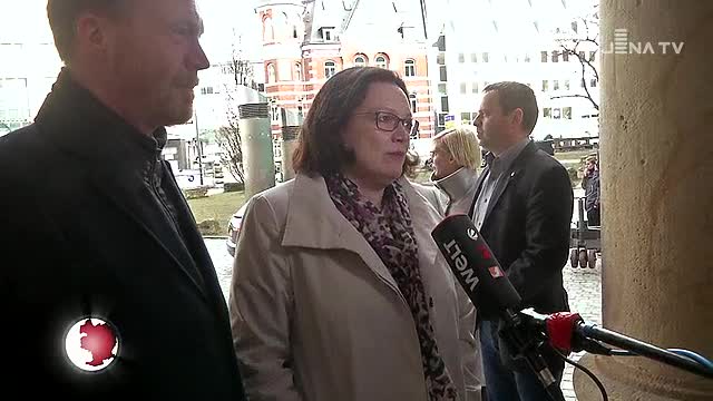 SPD im Mitgliedervotum: Politprominenz aus Berlin machte Werbung für den Koalitionsvertrag