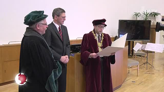 Anerkennung für Zeiss-Chef: Michael Kaschke erhielt die Ehrendoktorwürde der Universität