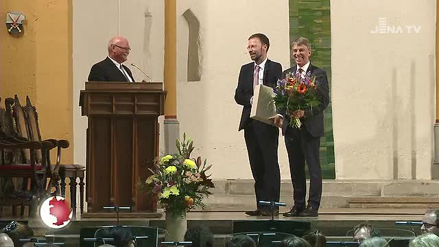 Verabschiedet: Jenas langjährigem Oberbürgermeister Dr. Albrecht Schröter wurde Adieu gesagt