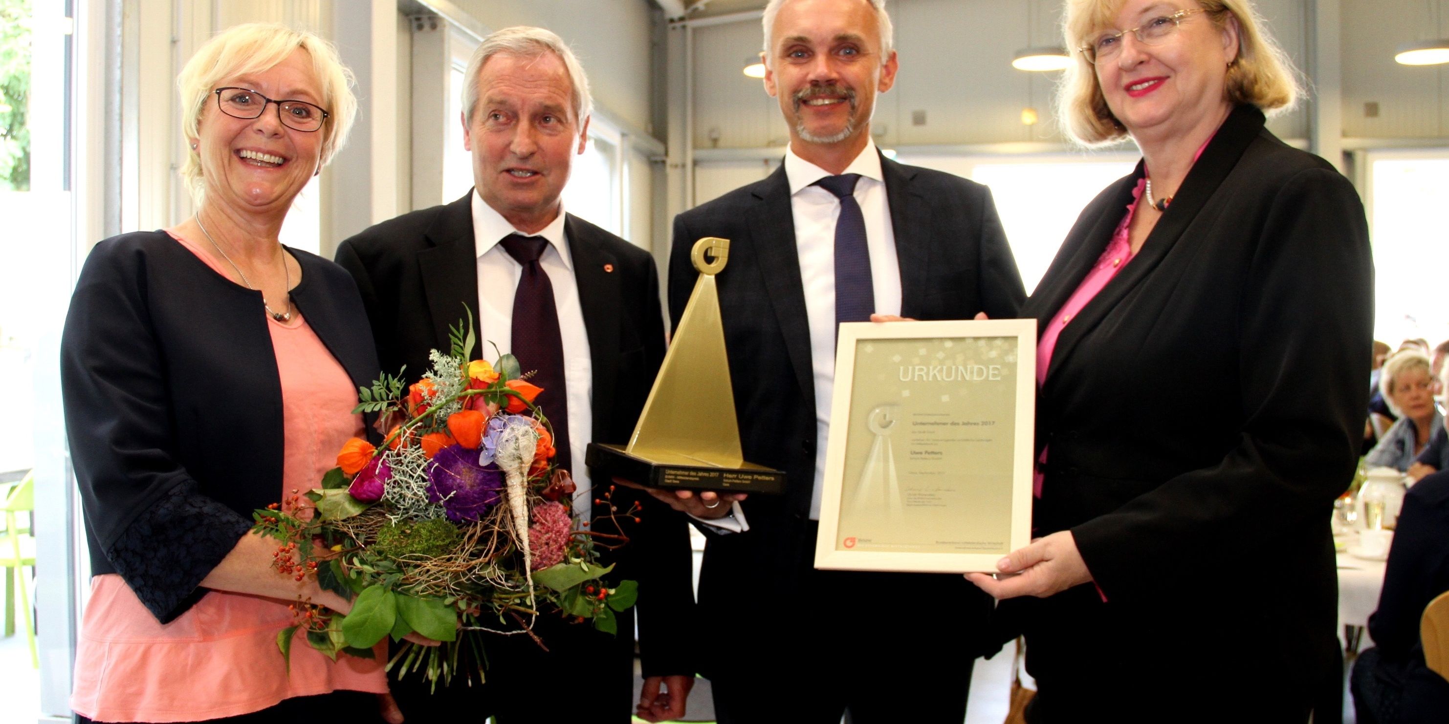 Uwe Petters ist Geraer „Unternehmer des Jahres 2017“