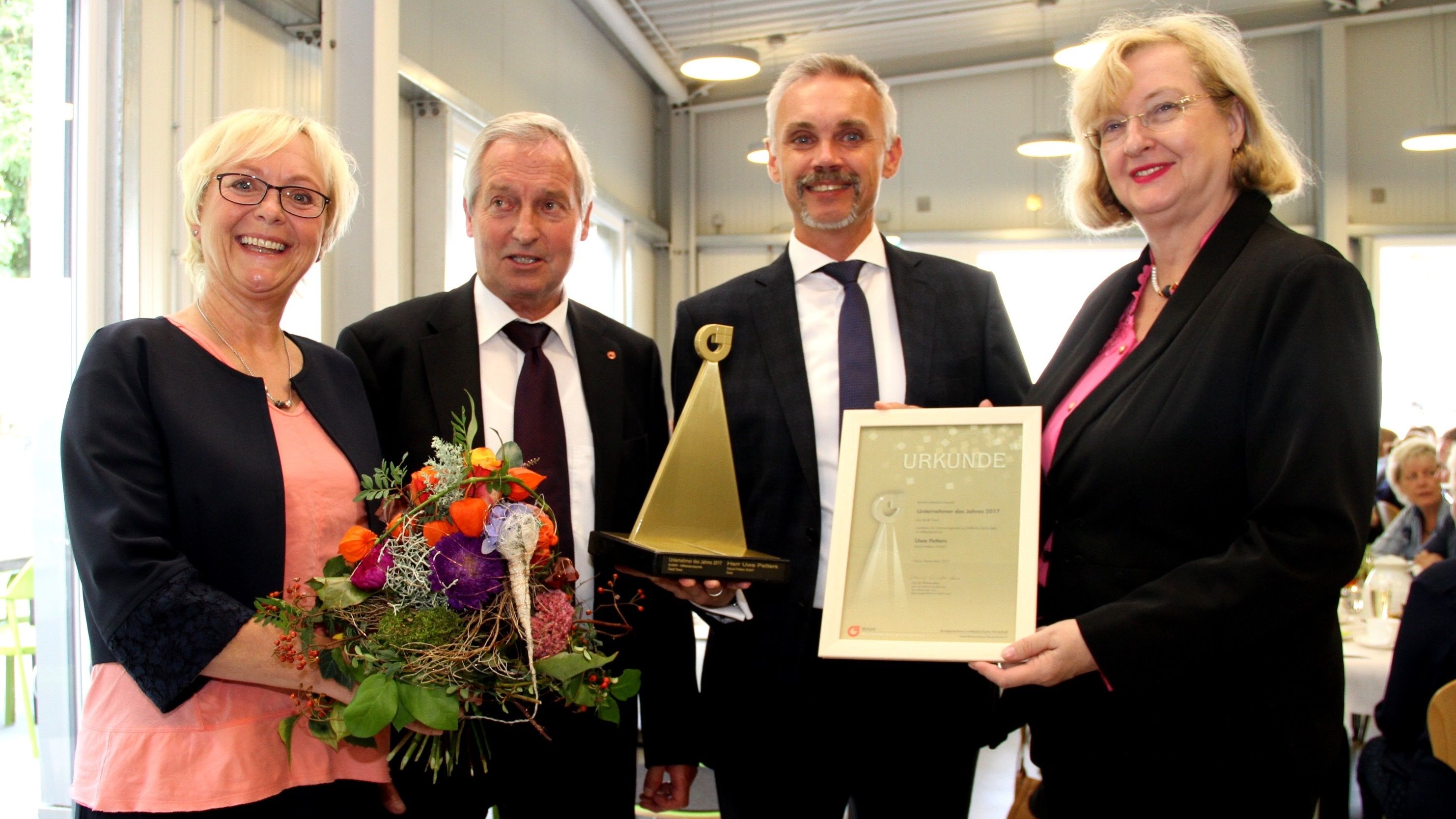 Uwe Petters ist Geraer „Unternehmer des Jahres 2017“