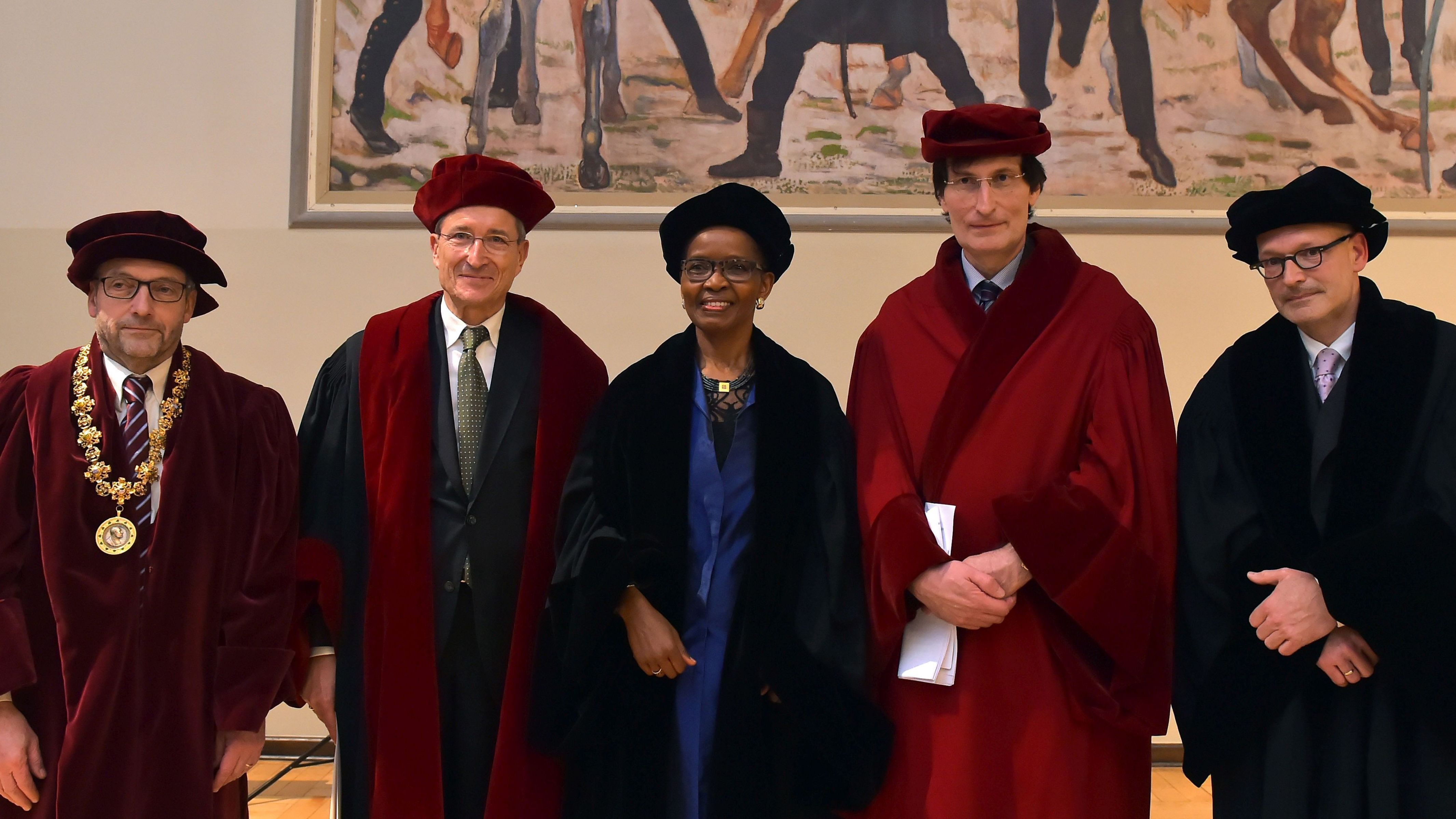 Ehrendoktorwürden verliehen 