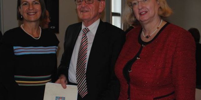 Mit Kulturnadel des Freistaats Thüringen geehrt